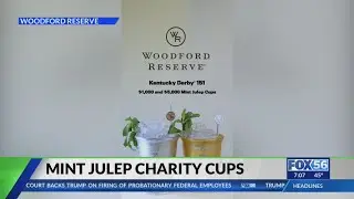 Woodford Reserve reveals Mint Julep Charity Cups