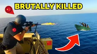 This Is How Chinese Massacre Pirates At Sea (REAL FOOTAGE)