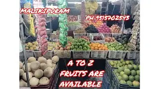 ALL EXOTIC FRUITS 🍇🍒🍎🍐🥭🍍 AVAILABLE IN SRINU FRUITS SHOP IN MALIKIPURAM.PH.9515702543