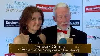 Networking Central:  The Business Champion Awards 2022 The Champions in a Crisis Award winner