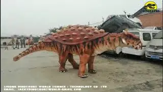 Realistic Dinosaur Costume | Ankylosaurus | Hidden Legs Dinosaur Costume | Walking with Dinosaurs