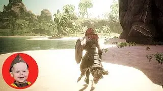 Conan Exiles (2018 PS4 Single Player): Scrubber Goes to the Swamp (Episode 12)