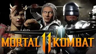 Mortal Kombat 11 Aftermath - All DLC Intros & Outros! (Fujin, RoboCop, Sheeva)