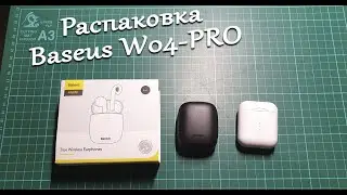 Распаковка Baseus W04 Pro