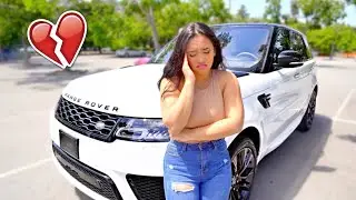 We might have to sell her dream car...