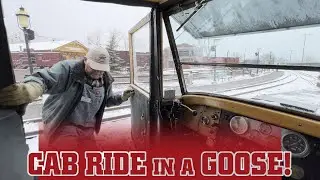 Take A Snowy Cab Ride In RGS Galloping Goose 7 for #throwbackthursday at #crrm with John Meixel