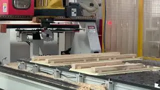 LIH-WOEI HSD C Axis - C Aggregate - wood working CNC machinery, 5x10 #customizedcnc  義大利HSD特殊頭