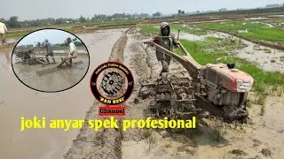joki muda Traktor g1000 boxer handal glebek sawah