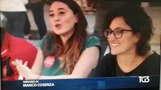 Sabrina Alfonsi: Tg3 - Tavolata Romana senza muri a S. Pietro - 20 ottobre 2018