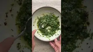 The BEST herb sauce #shorts