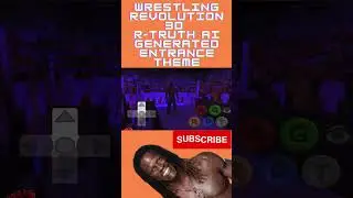 AI Generated WWE R-Truth Entrance Music with Wrestling Revolution 3D Gameplay #wwe #music #shorts