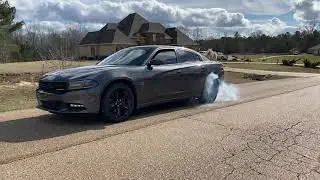 2018 Dodge Charger RT Burnout