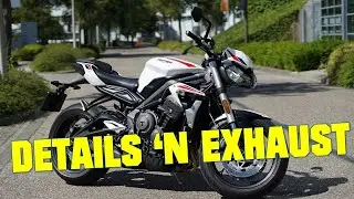 2020 Triumph Street Triple S 660 details & exhaust sound