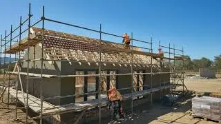 Dream Home Under Construction 🏗️ | Satisfying Build Process#shorts #shortsfeed #shortvideo #ai 🔥🏡