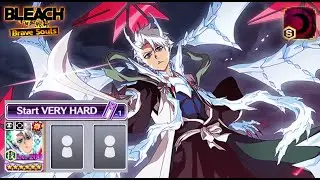 Very Hard Guild Quest Human & Squad 0 Melee SOLO CLEAR! SAFWY TOSHIRO 5/5 T20! Bleach: Brave Souls!