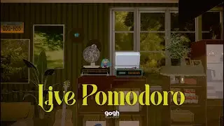 GOGH Drawing 47 - Draw/ Study with me - Live Pomodoro