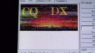 R3NA Russian amateur station on Slow scan Television SSTV
