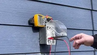 GFCI circuit testing with a LowZ function DMM