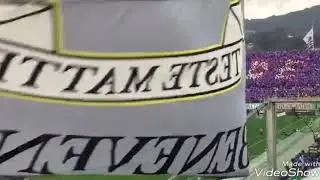 Fiorentina-Benevento Curva sud a firenze