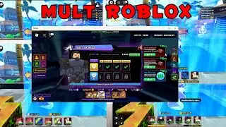 COMO FARMAR COM VARIAS CONTAS NO ROBLOX AO MESMO TEMPO..