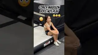 Coach Madison Doesn't Play 😂😂 #Shorts #Cheer