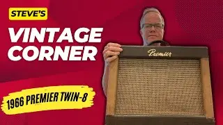 Steve's Vintage Corner - 1966 Premier Twin-8 Amp *For Sale*
