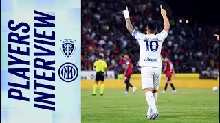 L'INTERVISTA DI LAUTARO E BASTONI DOPO CAGLIARI 0-2 INTER 🖤💙 | INTERVIEW 🎙️