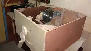 DIY TABLE SAW with lifting and 45degree angle