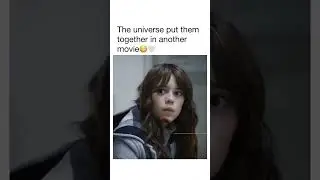 Wednesday and Xavier in another universe
