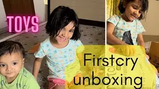 Firstcry Toys Unboxing with Aaru and Kiaan. #Mmovlogs #dailyvlogs #firstcry #toysreview #toys #baby