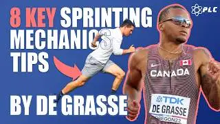 8 Key Sprinting Mechanics Tips By Andre De Grasse #sprintingmechanics #howtorunfaster