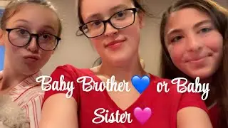 I’m Going To Be A Big Sister AGAIN?? (Sibling Gender Reveal!)