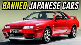 10 LEGENDARY JDM Cars From the 1980s That Got BANNED in the U.S.