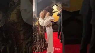 Cardi B catching up with Taylen Biggs at the #GRAMMYs is everything. #AwardsSeason 💕