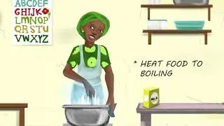 A food hygiene promotion video for caregivers
