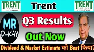 Trent Q3 Results 2025🔴 Trent Results Today 🔴 Trent Share Latest News 🔴 Trent Ltd Share Analysis