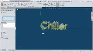 38, Online SolidWorks - Sketch &ldquo;Text&rdquo; - Apply Stylish Embossed or Debossed Text to your Part