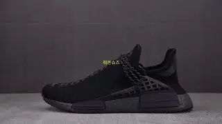 【OWF】퍼렐 윌리엄스 휴먼레이스 NMD 트리플 블랙  GX2487