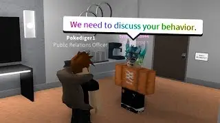 TALKING TO THE GROUP MANAGER.. (Roblox Nova Hotel)