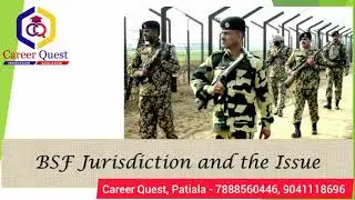 #BSF #psssb BSF Jurisdiction and the Issue