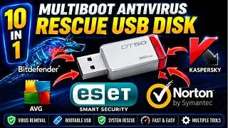 Multi boot Antivirus Rescue USB Disk