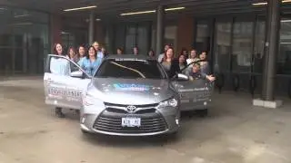 The Team at Markham Stouffville Hosptial Thanks Markville Toyota