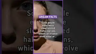 Some people experience sleep-related hallucinations which can involve vivid visual or&hellip; #dream #facts