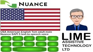 Tom USA English adult male Nuance text to speech voice