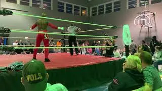 AJ Cazana vs Shawn Hoodrich - Warrior Pro Wrestling - Rocky Top, TN 3/27/21 (Angle one)