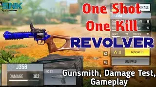 One Shot One Kill Revolver Gunsmith Cod Mobile | J358 Pistol Damage Test | Gameplay | Gunsmith
