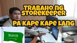 Trabaho ng Storekeeper sa Saudi Arabia | Ang Dami ng Gulong | Workshop StoreHouse |Jeddah KSA