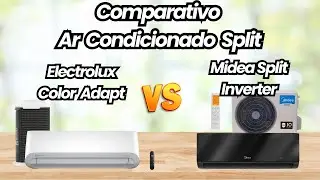 🔥Comparativo Ar Condicionado SPLIT Electrolux Color Adapt VS Midea  Inverter-Qual Vale Mais em 2026?