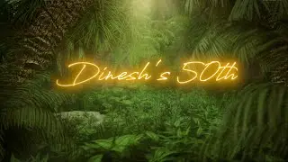 Dinesh 50th Final Extended 11th-14th July 2024, Bali, Indonesia - Event Planner : Revel Events HK