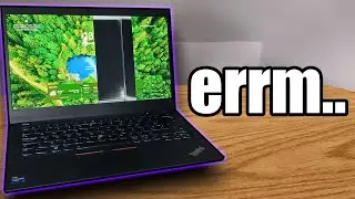 Эта рабочая станция ThinkPad стоила 3000 долларов в 2021 году, я купил её за 200 долларов. Можно ...